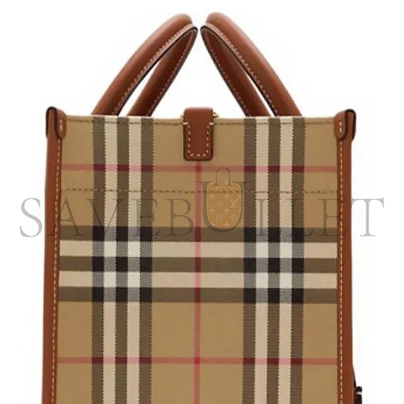 BURBERRY FREYA TOTE BAG 80975681 (40*30*16cm)